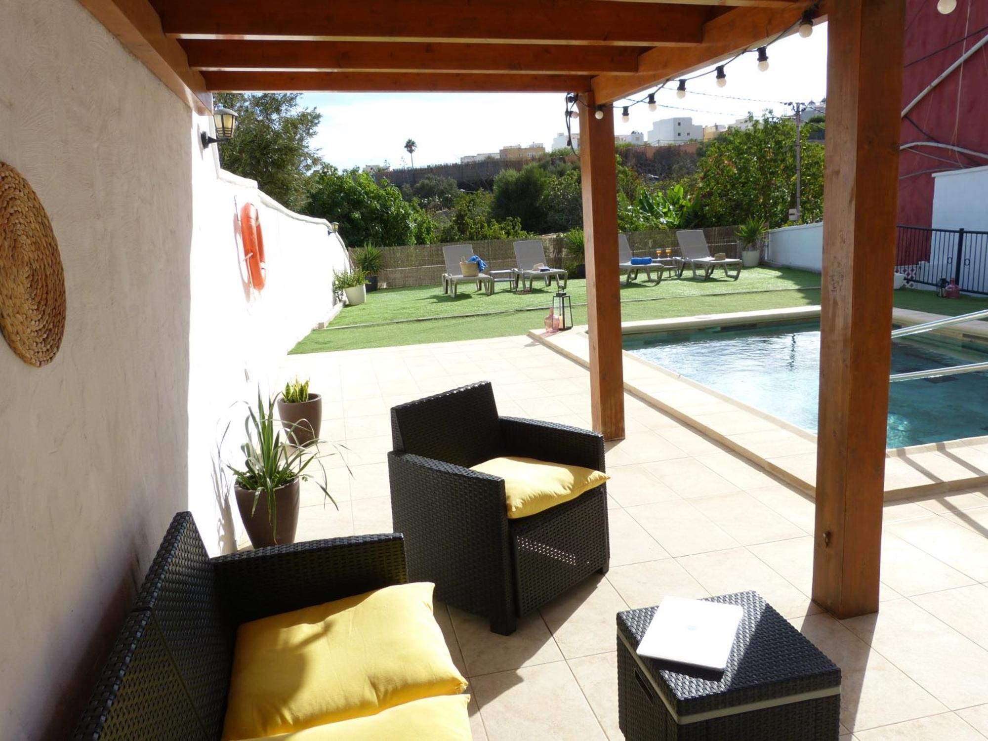 Villa Alto Arena Piscina Privada Climatizada Ingenio Ngoại thất bức ảnh